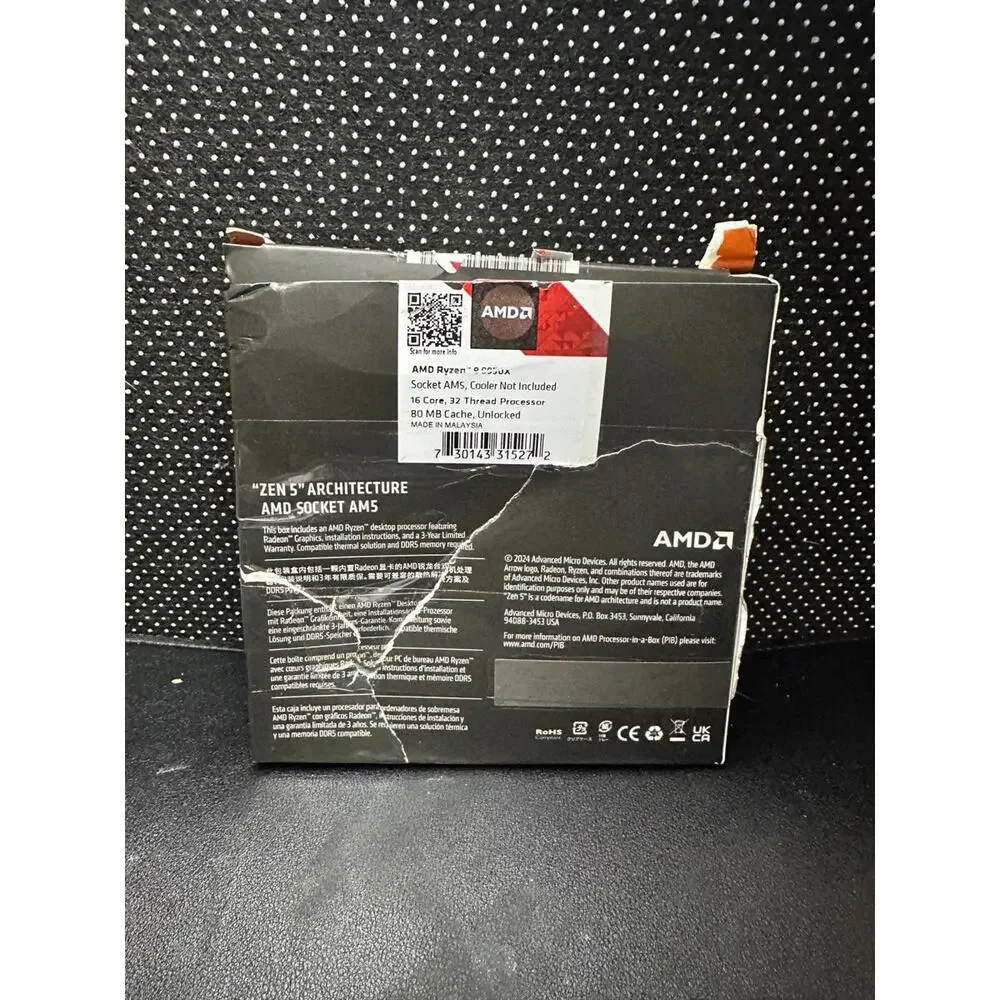 AMD Ryzen 9 9950X 16-Core Processor - Picture 3 of 4